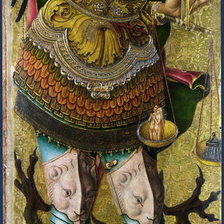 Схема вышивки «Saint Michael»