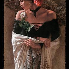 Оригинал схемы вышивки «Красота женщины» (№126978)