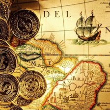 Схема вышивки «Карта и сокровища»