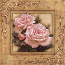 Оригинал схемы вышивки «Розовые лепестки» (№132472)