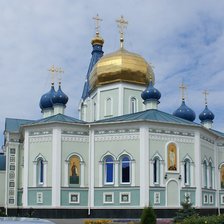 Оригинал схемы вышивки «собор в Челябинске» (№134711)