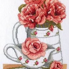 Оригинал схемы вышивки «Розы» (№135816)