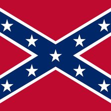 Схема вышивки «флаг конфедерации»