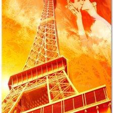 Оригинал схемы вышивки «Серия "Париж" Эйфелева башня» (№143115)