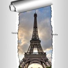 Оригинал схемы вышивки «Серия "Париж" Эйфелева башня» (№143140)