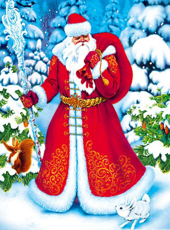 Дед Мороз - новый год, елка, дед мороз, сказка, детям - оригинал