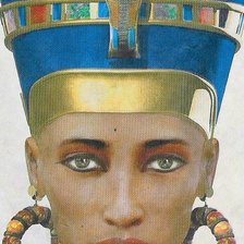 Схема вышивки «Серия "Царицы" Нифертити»