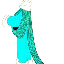 Оригинал схемы вышивки «Леди» (№161652)