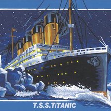 Оригинал схемы вышивки «Титаник» (№165404)