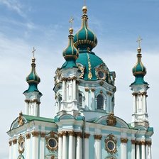 Схема вышивки «Андреевский собор Киева»