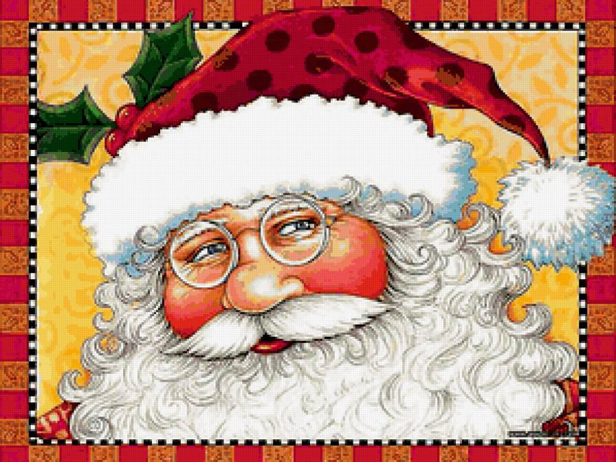 Добрый Санта - новогоднее, дед мороз, санта-клаус - предпросмотр