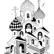 Схема вышивки «монастырь»