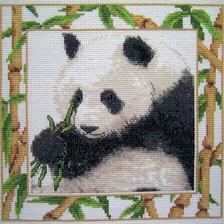 Оригинал схемы вышивки «панда» (№171775)
