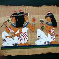 Схема вышивки «египет»