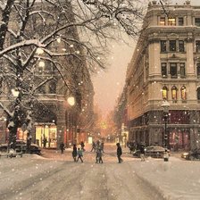 Зима в Хельсинки