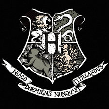 Схема вышивки «герб Хогвартса»