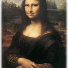 Схема вышивки «"Мона Лиза" Леонардо да Винчи»