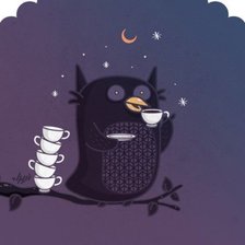 ночь кофе