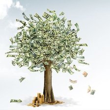 Схема вышивки «денежное дерево»