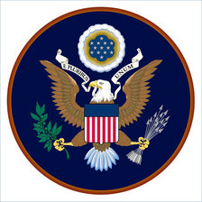Схема вышивки «Герб Америки»