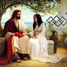 Схема вышивки «ИИСУС ХРИСТОС»