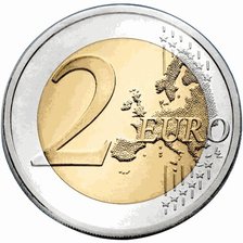Схема вышивки «Евро»
