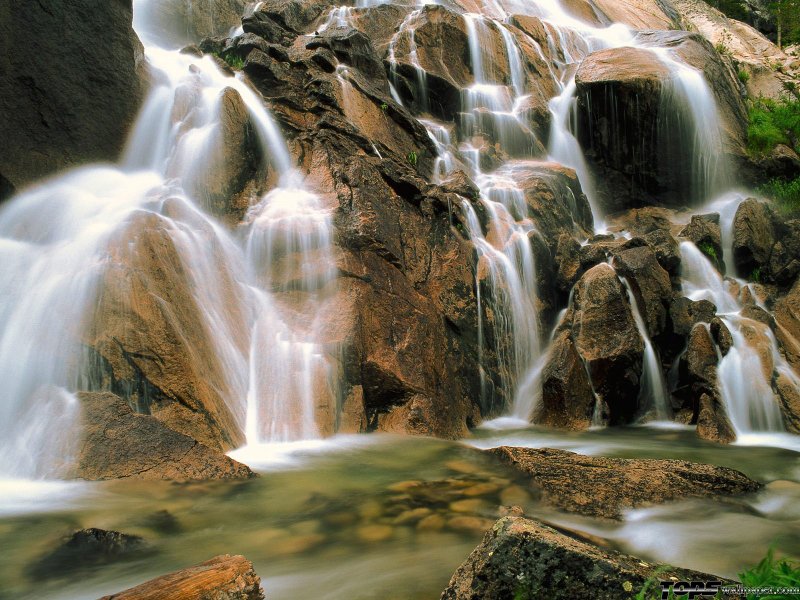 водопад - водопад, пейзаж, природа - оригинал