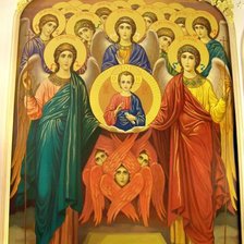 Схема вышивки «Собор архангела Михаила»