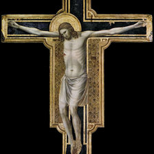 Схема вышивки «Джотто ди Бондоне.Крест с распятием.»