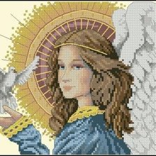 Схема вышивки «ангел2»
