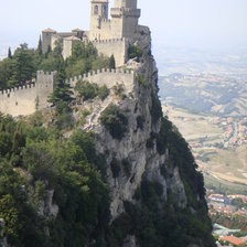 Схема вышивки «Крепость Сан-Марино»