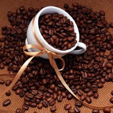 Схема вышивки «кофейные зерна»
