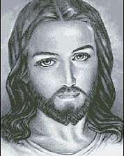Оригинал схемы вышивки «Иисус Христос» (№250289)