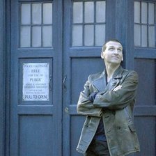 Схема вышивки «The TARDIS & The Doctor»