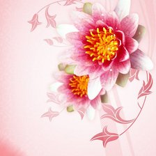 Схема вышивки «Подушка "Нежные цветы"»