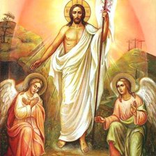 Оригинал схемы вышивки «Воскресение Христово» (№258764)