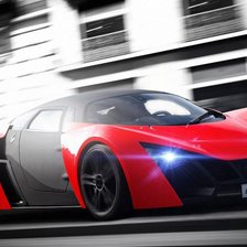 Схема вышивки «Marussia B2 Red»