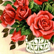 Схема вышивки «Душистые розы»