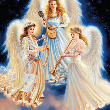 Схема вышивки «песня ангелов»