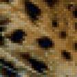 Предпросмотр схемы вышивки «леопард» (№280401)