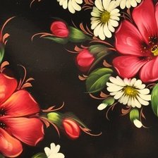 Схема вышивки «Цветочное панно»