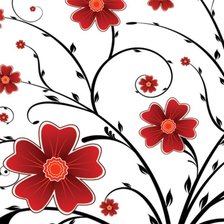 Оригинал схемы вышивки «подушка "цветы"» (№302783)