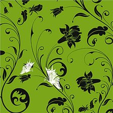 Оригинал схемы вышивки «подушка "бабочки"» (№302791)