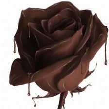 Схема вышивки «шоколодная роза»