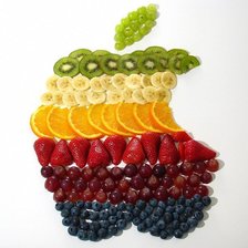 Схема вышивки «фрукты...»