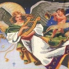 Схема вышивки «Ангельская музыка»