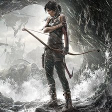 Оригинал схемы вышивки «Tomb Raider» (№316496)