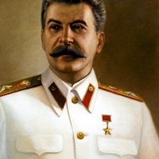 Оригинал схемы вышивки «Портрет Сталина» (№329627)