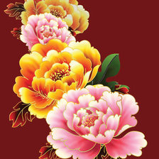 Оригинал схемы вышивки «цветы» (№339048)