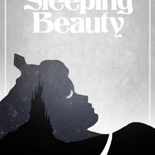 Схема вышивки «Спящая красавица»